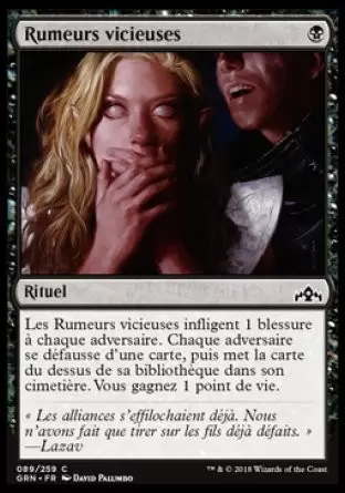 Les Guildes de Ravnica - Rumeurs vicieuses