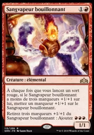 Les Guildes de Ravnica - Sangvapeur bouillonnant