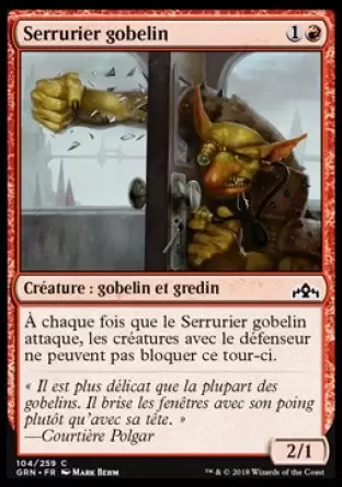 Les Guildes de Ravnica - Serrurier gobelin