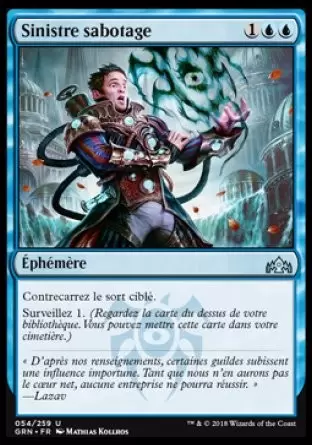 Les Guildes de Ravnica - Sinistre sabotage