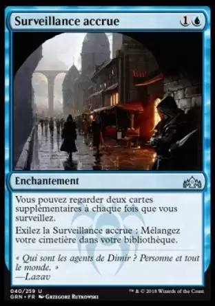 Les Guildes de Ravnica - Surveillance accrue