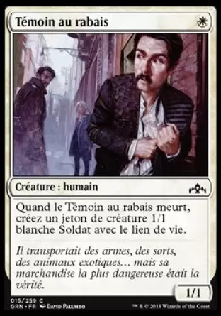 Les Guildes de Ravnica - Témoin au rabais