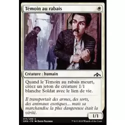 Témoin au rabais