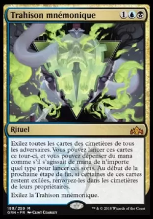 Les Guildes de Ravnica - Trahison mnémonique