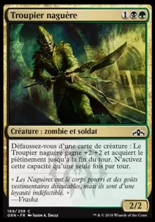 Les Guildes de Ravnica - Troupier naguère