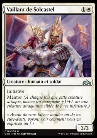Les Guildes de Ravnica - Vaillant de Solcastel