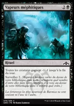 Les Guildes de Ravnica - Vapeurs méphitiques