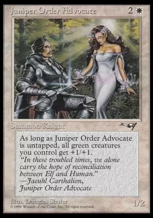 Alliances - Apôtre de l\'Ordre du genévrier