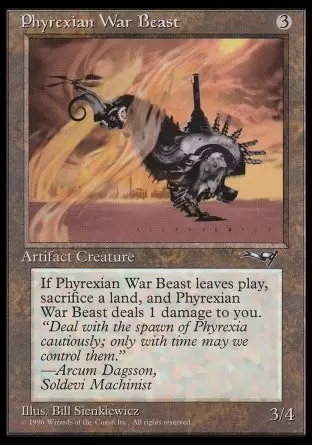 Alliances - Bête de guerre phyrexiane