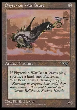Alliances - Bête de guerre phyrexiane