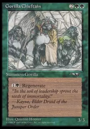 Alliances - Chef de clan gorille