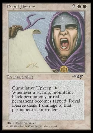 Alliances - Décret royal