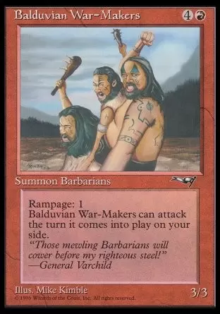 Alliances - Fauteurs de guerre balduvians
