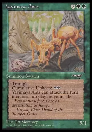 Alliances - Fourmis de la Yavimaya