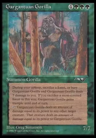 Alliances - Gorille gargantuesque