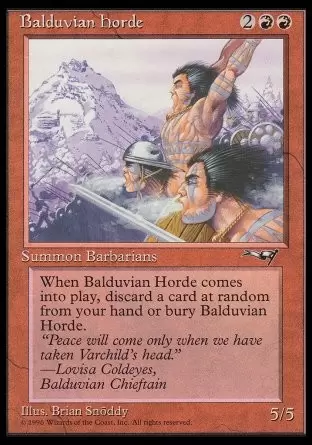 Alliances - Horde balduviane
