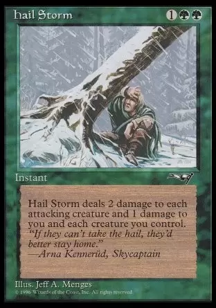 Alliances - Orage de grêle
