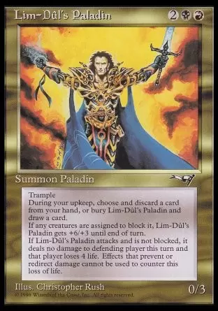 Alliances - Paladin de Lim-Dûl