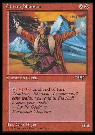 Alliances - Shamane de l\'orage