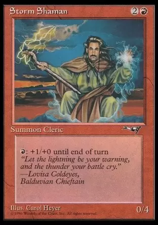 Alliances - Shamane de l\'orage