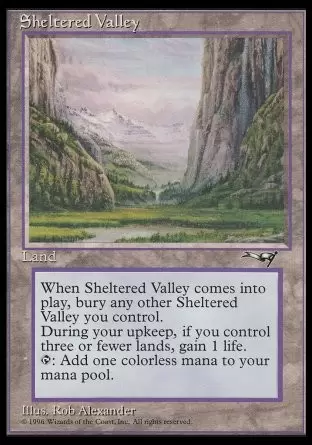 Alliances - Vallée abritée