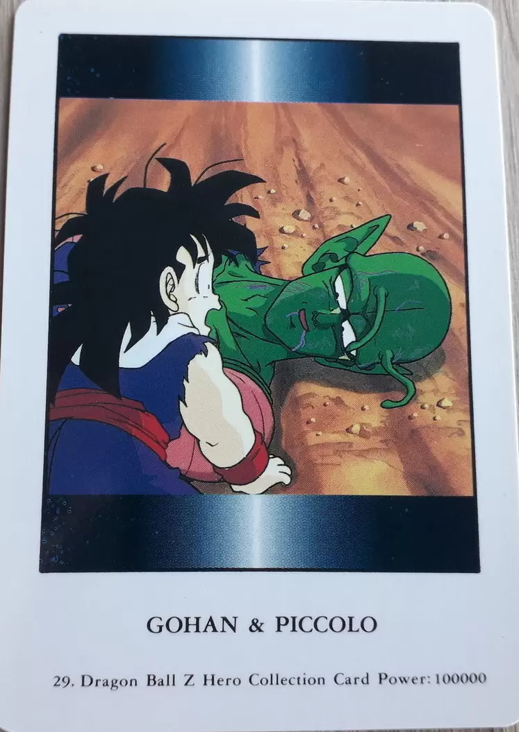 Cartes Dragon Ball Z Hero Collection Part.1 – Link to the past
