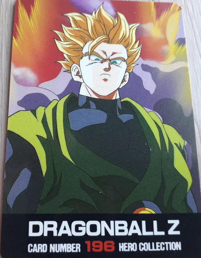 Dragon Ball Z Hero Collection Series Part 2 - Card number 196
