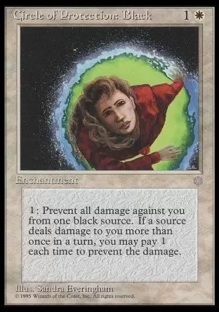 Ere Glaciaire - Cercle de protection : noir