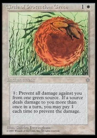 Ere Glaciaire - Cercle de protection : vert