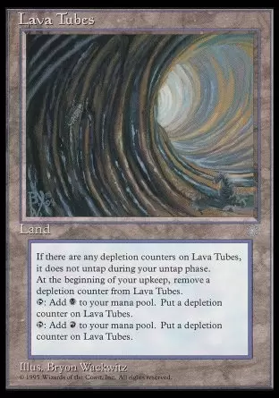 Ere Glaciaire - Conduits de lave
