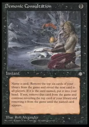 Ere Glaciaire - Consultation démoniaque