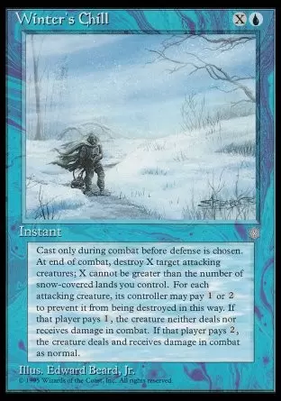 Ere Glaciaire - Fraîcheur hivernale