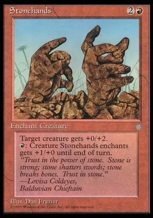 Ere Glaciaire - Mains de pierre