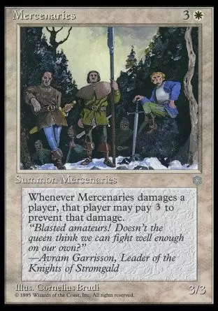 Ere Glaciaire - Mercenaires