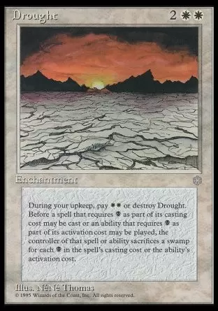 Ere Glaciaire - Sécheresse