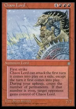 Ere Glaciaire - Seigneur du Chaos