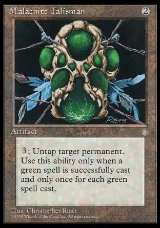 Ere Glaciaire - Talisman de malachite