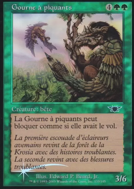 Legions - Gourne à piquants Foil