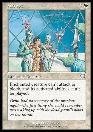 Mercadian Masques - Arrestation