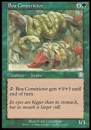 Mercadian Masques - Boa constrictor