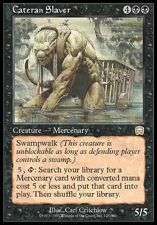 Mercadian Masques - Esclavagiste catéran