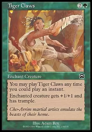 Mercadian Masques - Griffes du tigre