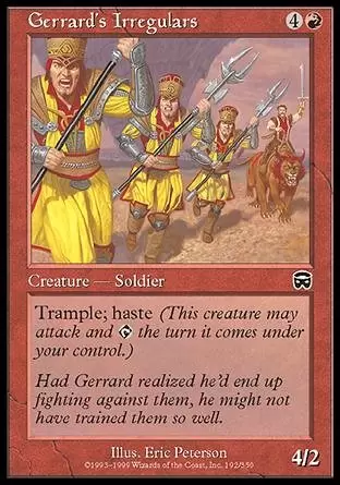 Mercadian Masques - Irréguliers de Gerrard