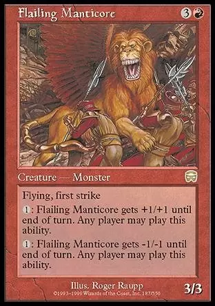 Mercadian Masques - Manticore flagellante