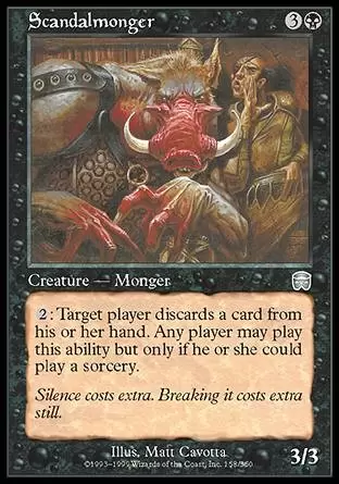 Mercadian Masques - Négociant en scandales