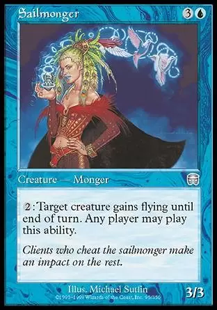 Mercadian Masques - Négociante en voiles