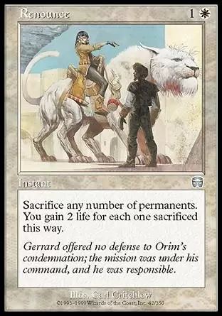 Mercadian Masques - Renonciation