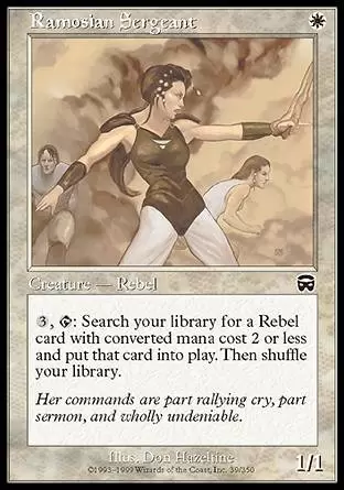 Mercadian Masques - Sergent ramosien