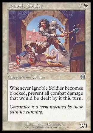 Mercadian Masques - Soldat ignoble