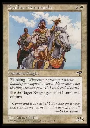 Mirage - Commandant zhalfirin